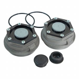 Trailer Axle Threaded Dust Cap for 8,000-lb axles