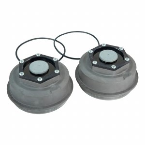 Trailer Axle Threaded Dust Cap for 10,000-16,000 lb axles