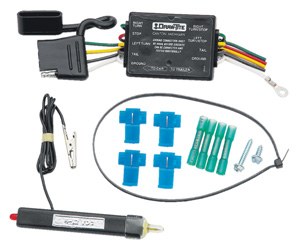 4-Flat Wiring Kit w/Taillight Converter