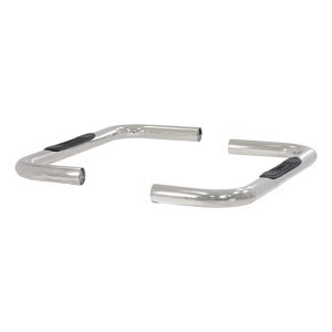 Stainless Steel 3" Round Side Bars - Ford Bronco and Ford F-150