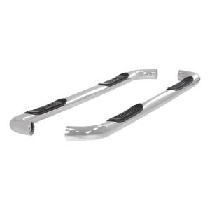 Stainless Steel 3" Round Side Bars - Ford Excursion and Ford F-250/F-350