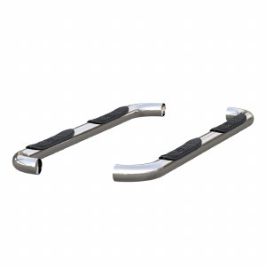 Stainless Steel 3" Round Side Bars - Ford F-250/F-350