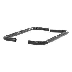 Black 3" Round Side Bars - Ford Explorer