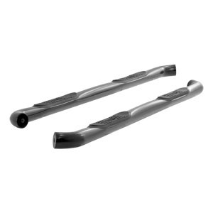 Black 3" Round Side Bars - Ford F-150/F-250/F-350