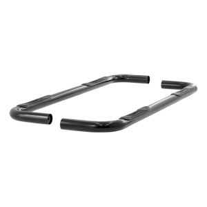 Black 3" Round Side Bars - Chevrolet Suburban