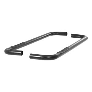 Black 3" Round Side Bars - GMC/Chevrolet C Series and K Series