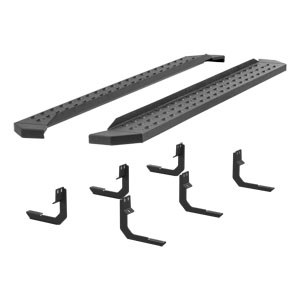 RidgeStep 85" Running Boards and Mounting Brackets - Nissan Titan XD Crew Cab