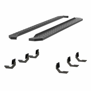 RidgeStep 91" Running Boards and Mounting Brackets - Ram 1500