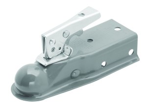 Straight Channel Coupler 2" Ball 2-1/2" Wide