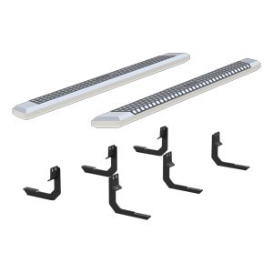 AdvantEDGE 85" Side Bars with mounting brackets - Nissan Titan XD Crew Cab