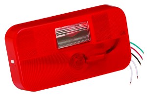 Surface Mount Taillight Red and Backup