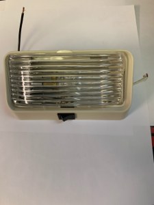 *CLEAR PORCH LIGHT W/ SWITCH