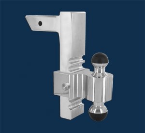 10" Rapid Hitch with 1-7/8"x2" Greaseless Alumiball Combo Ball 3418