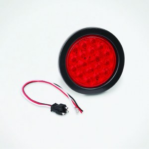 Waterproof LED 4" Round Red 47-01-031 Bargman