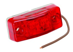 LED Waterproof Clearance Light Red 47-107043 Bargman