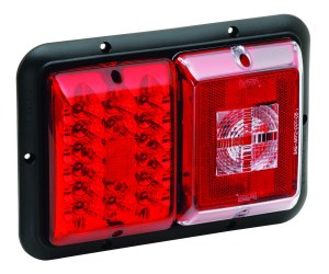 LED Taillight Red with Backup 47-84-008 Bargman