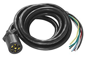 7-Way Molded Trailer End 6' Cable