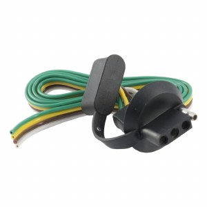 Curt 4-Flat To 4-Flat 1.25" Diameter Plug 36" Packaged