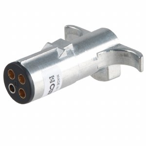 Curt 4-Way Round Plug Trailer End