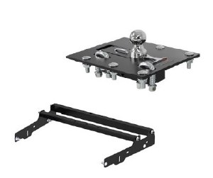 Curt Over-Bed Folding Ball Gooseneck Hitch Complete Kit Chev/GMC