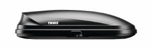 Pulse L  14 Cubic Foot Black Roof Mounted Cargo Carrier 614 Thule