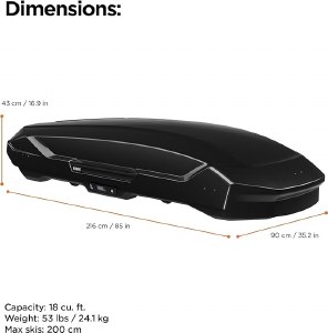 Thule Motion 3XLCargo Box Titan Glossy