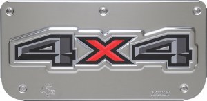 Gatorback GA759210 replacement mud flap plate, stainless steel, Ford licensed, universal fit, includes hardware, durable construction, 10.2x5 size, made in Canada