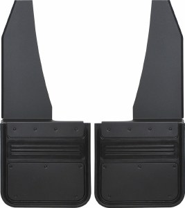 Gatorback GAA756751 universal 12" mud flap with 1" offset, heavy-duty rubber, anodized aluminum bracket, beveled edge, includes hardware, made in Canada, durable protection