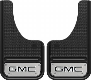 Front Mud Flaps with GMC Logo