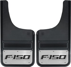 Front Mud Flaps F-150 Logo 12"x23"