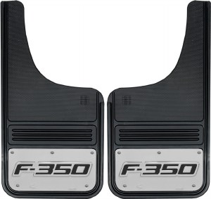 Front Mud Flaps F-350 Logo 12"x23"