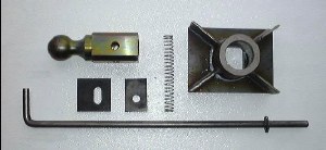 B&amp;W Turnoverball Gooseneck Hitch, Under-Bed 2-5/16" Cab &amp; Chassis Flat deck