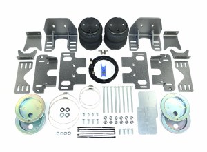 Rear Air Suspension Kit w/Jounce Bumper/Remote/2.5gal Air Tank for Ford 250,350,450