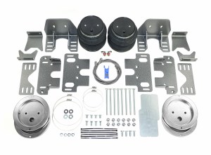 Rear Air Suspension Kit w/7500lbs Capacity/Jounce Bumper/Stainless Steel for Ford 250,350,450