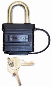 Weather Proof Solid Steel Padlock