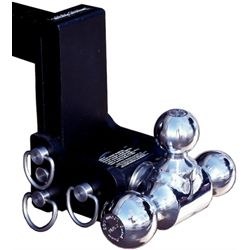 Black Tow &amp; Stow Triple Ball , 7" Drop