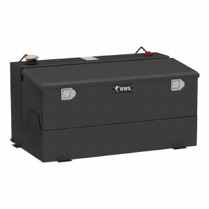 75 Gallon Steel / Aluminum Combo Transfer Tank - Black