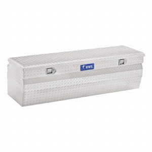 Bright Aluminum 42" Wedge Utility Chest Box