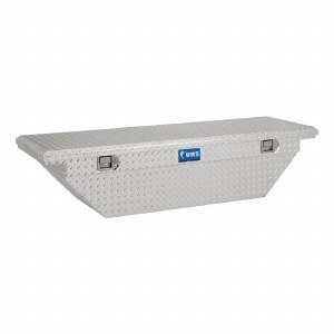 Bright Aluminum 60" Angled Truck Tool Box with Low Profile