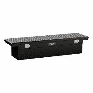 Gloss Black Aluminum 69" Truck Tool Box with Low Profile