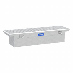 Bright Aluminum 69" Crossover Truck Tool Box, Low Profile