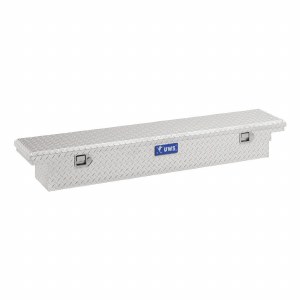 Bright Aluminum 69" Slim Line Truck Tool Box with Low Profile