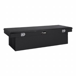 69" Deep Angled Extra Wide Crossover Truck Tool Box - Black