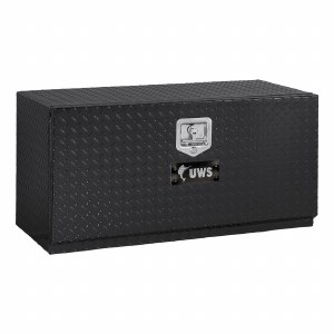 Gloss Black Aluminum 36" Single Door Underbody Tool Box