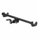 BMW 530i and 540i Class 1 Trailer Hitch with standard ball mount