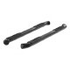 Black 3" Round Side Bars - Chevrolet Traverse/GMC Acadia/Saturn Outlook