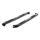 Black 3" Round Side Bars - Chevrolet Silverado and GMC Sierra