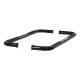 Black 3" Round Side Bars - Dodge Ram 1500