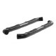 Black 3" Round Side Bars - Dodge Nitro