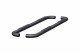 3" Ram 1500 Round Side Bars - Black